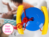 Sound Play Children's pull plate toys kindergarten pull ball toy plastic sensory sports arm exercise equipment fitness chest 