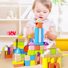 Sound Play Children's colorful wooden building blocks Chinese toys