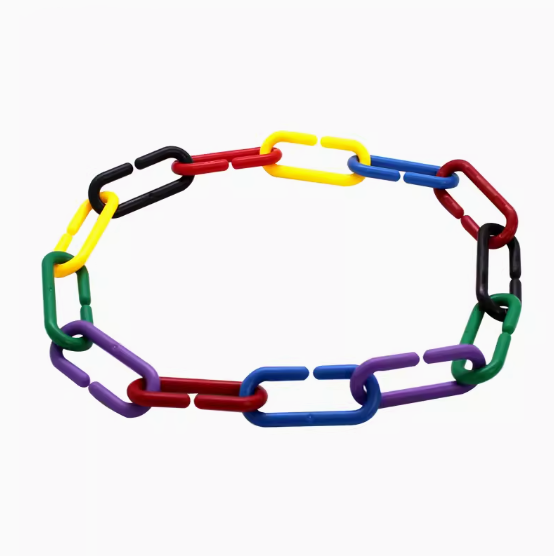 02Buckle ring chain splicing building block toys