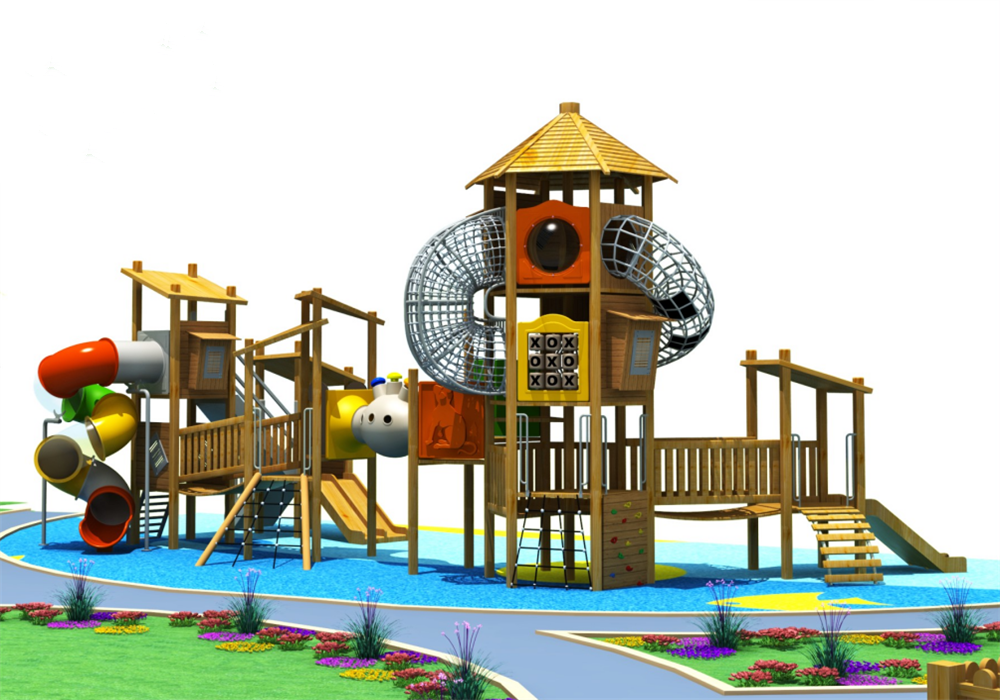 10-1Wooden non-standard amusement equipment