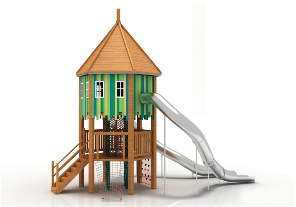 21-1Wooden non-standard amusement equipment