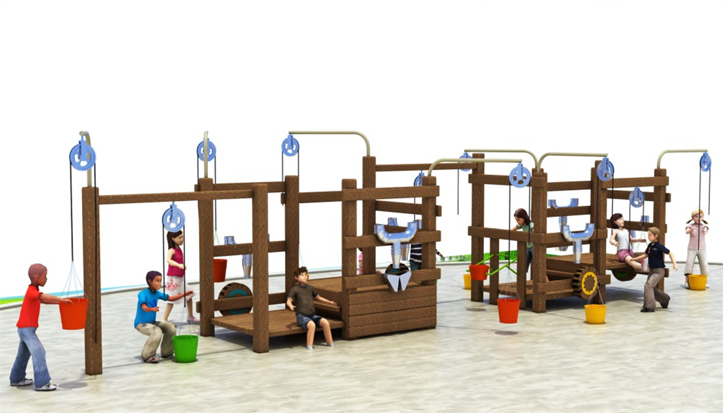 24-1Wooden non-standard amusement equipment