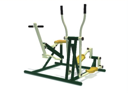 Sound play Riding machine-walking machine combination training equipment