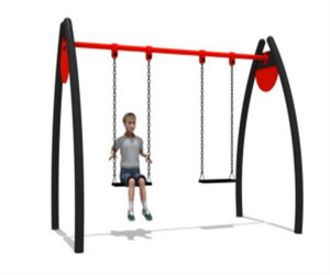 Sound Play The traditional outdoor swing is a durable and timeless choice for fun and culture