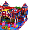 Sound Play Indoor playground Naughty Castle English Style series slide Ocean ball pool play sand Carousel children's castle