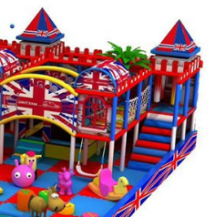 Sound Play Indoor playground Naughty Castle English Style series slide Ocean ball pool play sand Carousel children's castle