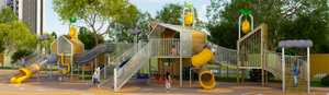 Sound Play Customized kindergarten amusement equipment after the rain bird language series