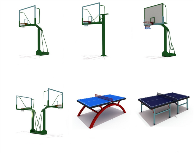 Sound play Gymnasium sports equipment Basketball Table tennis