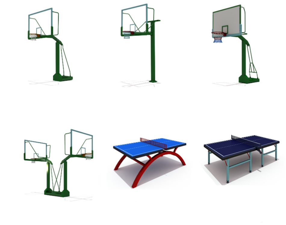 Sound play Gymnasium sports equipment Basketball Table tennis