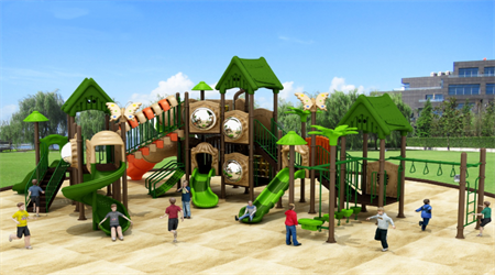 02-1Large-scale Slide Nature Theme Park