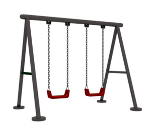 Sound Play The traditional outdoor swing is a durable and timeless choice for fun and culture