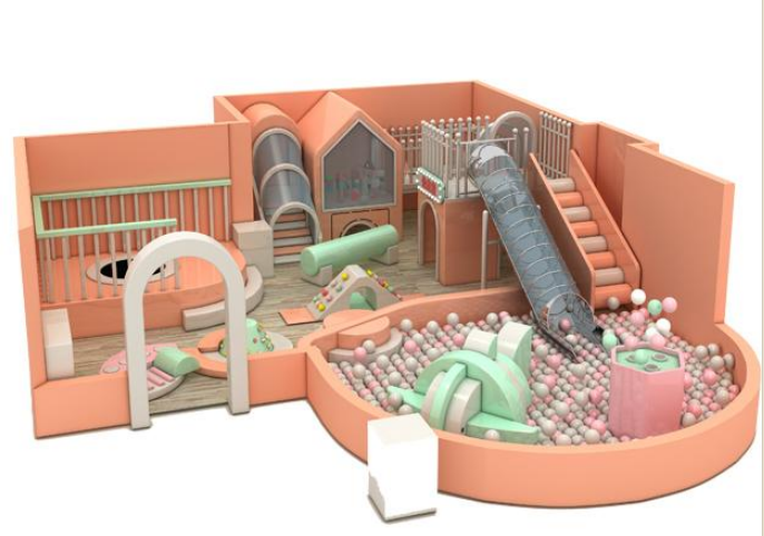 01Indoor childrens playground funny home