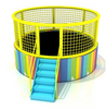 Sound play New round trampoline safe without horns