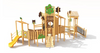 Sound Play Joy Magic Owl Park Loci wood outdoor multi-functional slide 