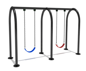 Sound Play The traditional outdoor swing is a durable and timeless choice for fun and culture