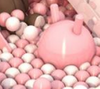 Sound Play Indoor children's playground Pink Dream Castle Ball Pool Warm girl boudoir filled with pink love