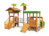 Sound Play The Wooden Slide Animal World Series Wooden outdoor slide