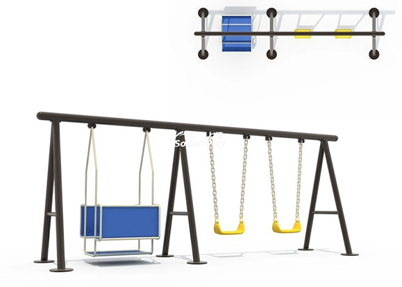 Sound Playground Outdoor Multi-purpose Swing