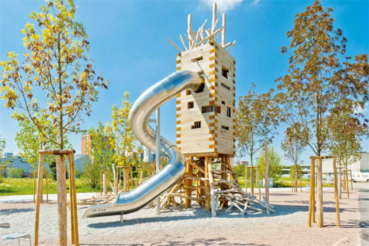 02-3non-standard outdoor slide combination