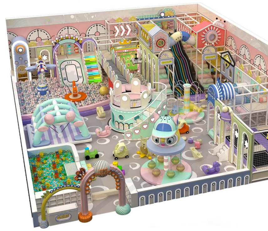 Indoor playground with Everything grows