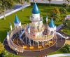 Sound Play Custom playground equipment the Spiral Castle series