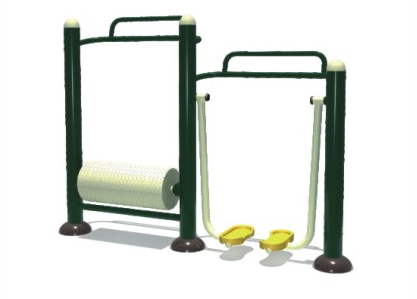 01Cyclone wheel-walker combination training equipment