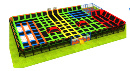 Sound Play Indoor bounce bed Competitive series Indoor Extreme sports ground