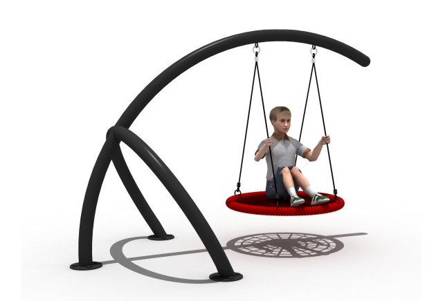 Sound Play Children's spider web swing high quality durable bring endless fun time