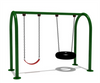 Sound Play The traditional outdoor swing is a durable and timeless choice for fun and culture