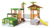 Sound Play The Wooden Slide Animal World Series Wooden outdoor slide