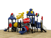 Kindergarten Community Park, Large Children Slide Sports Plastic Slide Combination