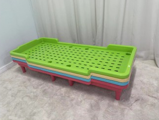 Sound Play Nursery School Children's plastic bed Kindergarten Furniture