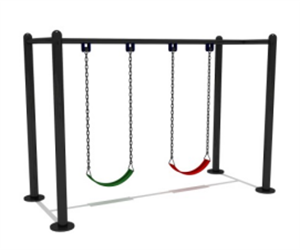 Sound Play The traditional outdoor swing is a durable and timeless choice for fun and culture