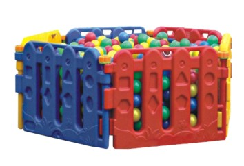 02Indoor Childrens Playground Square ball pool