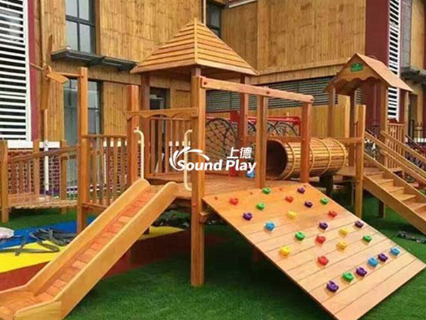 Wooden Slide Sound Playground Imported Rosewood Composite Slide SP1818601