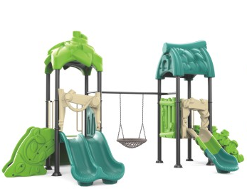 Sound Play Outdoor plastic slide forest series children's exclusive forest adventure small-scale safety environmental protection multi-function adventure