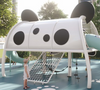 Sound Play Outdoor stainless steel slide panda type China slide