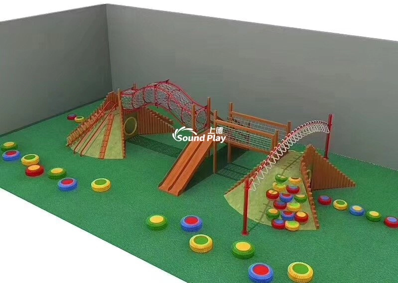 04Custom wooden amusement rides