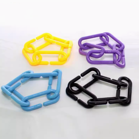 Sound Play Buckle ring chain splicing building block toys Chinese toys