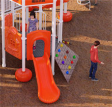 06Custom playground equipment pumpkin head series