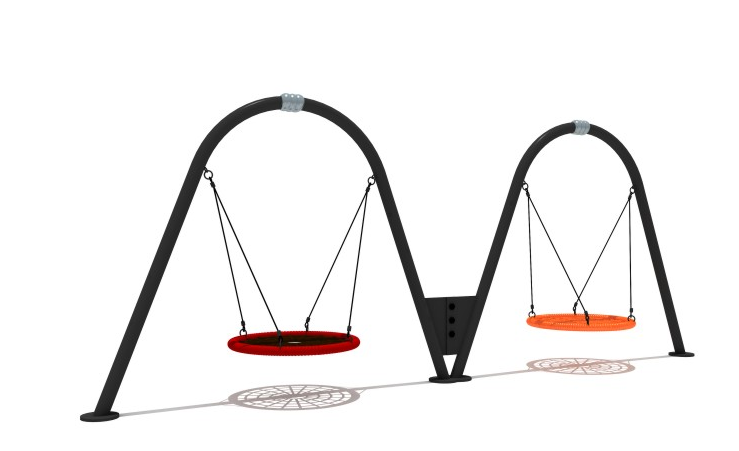 Sound Play Children's spider web swing high quality durable bring endless fun time