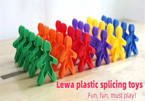 06Lewa plastic splicing toys