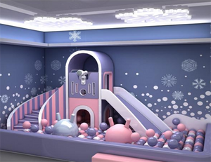 Sound Play Indoor children's playground-last night the stars