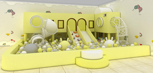 Sound play Indoor playground with born in the sun