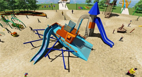 04Custom Amusement Park-Childrens Water Park SP20-025A