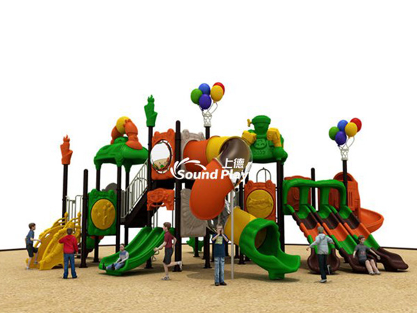 Kindergarten Community Park Large Sports Theme Slide 2019 New 29A